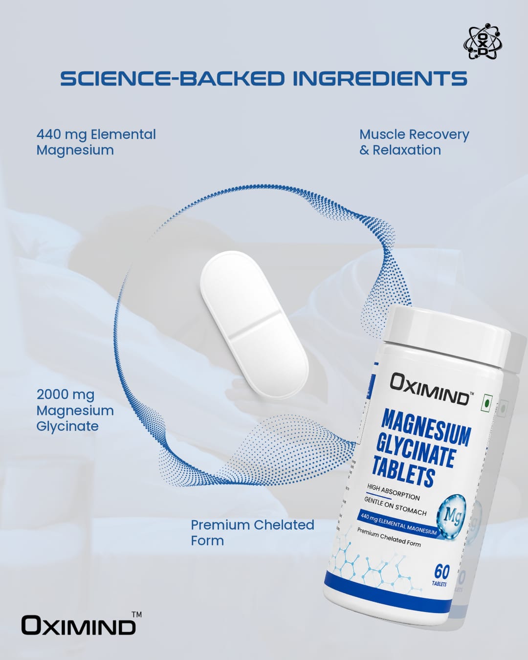 Oximind Magnesium Glycinate image 3