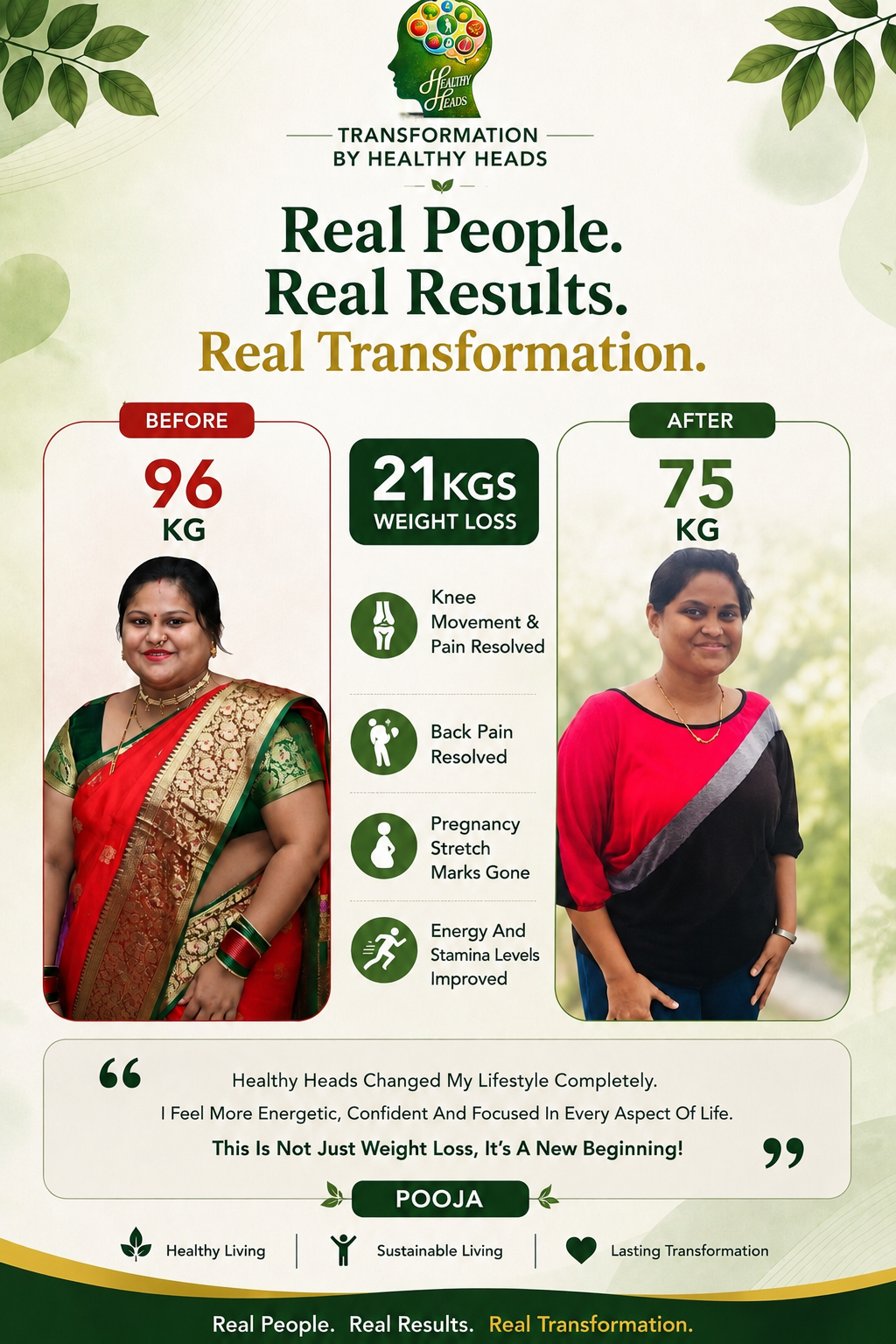 Pooja — testimonial